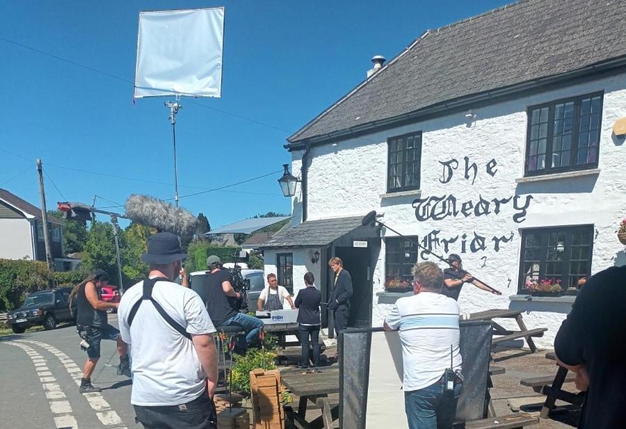 The Weary Friar Inn Pillaton Eksteriør billede